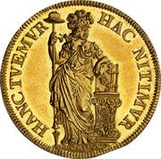 Netherlands 1/2 Gulden (Holland Province Pattern) HANC TVEMVR HAC NITIMVR coin reverse Netherlands 1/2 Gulden (Holland Province Pattern) HANC TVEMVR HAC NITIMVR coin reverse