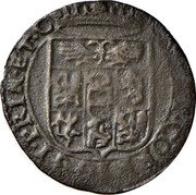 Italy 1/2 Soldo (Siro d'Autriche prince de Correggio) IMP ET CORRIGGI PRIN ET C coin reverse Italy 1/2 Soldo (Siro d'Autriche prince de Correggio) IMP ET CORRIGGI PRIN ET C coin reverse