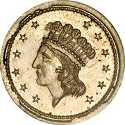 USA 1 Cent (Civil War Patriotic Token. Our Navy)  coin obverse USA 1 Cent (Civil War Patriotic Token. Our Navy)  coin obverse