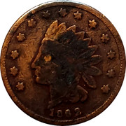 USA 1 Cent (Civil War Token. Chris Schloendorn Cincinnati. Ohio) 1862 coin obverse USA 1 Cent (Civil War Token. Chris Schloendorn Cincinnati. Ohio) 1862 coin obverse