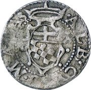 Italy 1 Crazia (Alberic I. Shield) ALB CYBO MALAS coin obverse Italy 1 Crazia (Alberic I. Shield) ALB CYBO MALAS coin obverse