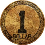 USA 1 Dollar City of North Bend. Oregon ND (1933)  1 DOLLAR coin reverse USA 1 Dollar City of North Bend. Oregon ND (1933)  1 DOLLAR coin reverse