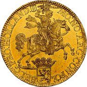 Netherlands 1 Ducaton (Silver Rider 11 Ducats Weight) KM# Pn8 MO: NO: ARG: CON FŒ: BELG: PRO: HOL coin obverse Netherlands 1 Ducaton (Silver Rider 11 Ducats Weight) KM# Pn8 MO: NO: ARG: CON FŒ: BELG: PRO: HOL coin obverse