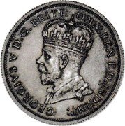 Australia 1 Florin (King George V Obverse Pattern) GEORGIVS V D.G. BRITT: OMN: REX F.D. IND:IMP: coin obverse Australia 1 Florin (King George V Obverse Pattern) GEORGIVS V D.G. BRITT: OMN: REX F.D. IND:IMP: coin obverse