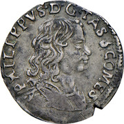 Italy 1 Luigino (Filippo Spinola) PHILIPPVS D G TASS COMES coin obverse Italy 1 Luigino (Filippo Spinola) PHILIPPVS D G TASS COMES coin obverse