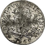 Italy 1 Luigino Genoa Coinage. Liguria 1669  DVX ET GVB REIP GENV 1669 coin obverse Italy 1 Luigino Genoa Coinage. Liguria 1669  DVX ET GVB REIP GENV 1669 coin obverse