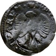 Italy 1 Sesino (Siro. Principality of Correggio) SVB VMBRA ALARVM TVARVM coin reverse Italy 1 Sesino (Siro. Principality of Correggio) SVB VMBRA ALARVM TVARVM coin reverse