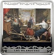 Spain 10 Euro (425th Anniversary of Velazquez. Las Hilanderas) LAS HILANDERAS coin reverse Spain 10 Euro (425th Anniversary of Velazquez. Las Hilanderas) LAS HILANDERAS coin reverse