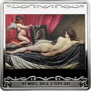 Spain 10 Euro (425th Anniversary of Velazquez. The Toilet of Venus) VENUS DEL ESPEJO coin reverse Spain 10 Euro (425th Anniversary of Velazquez. The Toilet of Venus) VENUS DEL ESPEJO coin reverse