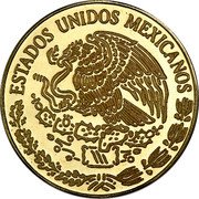 Mexico 10 Pesos (Pattern. Cabeza De Coyolxauhqui) ESTADOS UNIDOS MEXCANOS coin obverse Mexico 10 Pesos (Pattern. Cabeza De Coyolxauhqui) ESTADOS UNIDOS MEXCANOS coin obverse