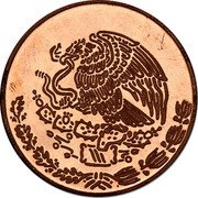 Mexico 10 Pesos (Pattern. Cabeza De Coyolxauhqui. No Obverse Legend)  coin obverse Mexico 10 Pesos (Pattern. Cabeza De Coyolxauhqui. No Obverse Legend)  coin obverse