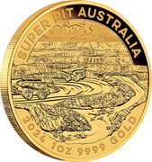 Australia 100 Dollars (Charles III. Super Pit) P125 SUPER PIT AUSTRALIA 2024 1 OZ 9999 GOLD SR coin reverse Australia 100 Dollars (Charles III. Super Pit) P125 SUPER PIT AUSTRALIA 2024 1 OZ 9999 GOLD SR coin reverse