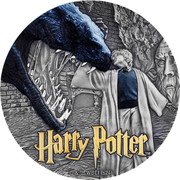 Niue 15 Dollars (Harry Potter and the Chamber of Secrets) HARRY POTTER™ © & ™ WBEI. (S24) coin reverse Niue 15 Dollars (Harry Potter and the Chamber of Secrets) HARRY POTTER™ © & ™ WBEI. (S24) coin reverse