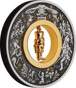 Australia 2 Dollars (The Christmas Nutcracker) P125 JM 2024 2OZ 9999 SILVER coin reverse