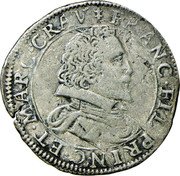 Italy 2 Fiorini (Francesco Filiberto Ferrero Fieschi Crevacuore) FRANC FIL PRINC ET MARC CRAV coin obverse Italy 2 Fiorini (Francesco Filiberto Ferrero Fieschi Crevacuore) FRANC FIL PRINC ET MARC CRAV coin obverse