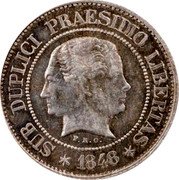 Belgium 2 Francs (King Leopold I of Belgium and King Frederick William IV of Prussia) X# 1 SUB DUPLICI PRAESIDIO LIBERTAS 1848 coin obverse Belgium 2 Francs (King Leopold I of Belgium and King Frederick William IV of Prussia) X# 1 SUB DUPLICI PRAESIDIO LIBERTAS 1848 coin obverse