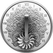 Canada 20 Dollars The Sundial 2025 AM I II III IV V VI VI VII VIII IX X XI XII coin reverse Canada 20 Dollars The Sundial 2025 AM I II III IV V VI VI VII VIII IX X XI XII coin reverse