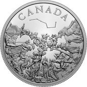 Canada 20 Dollars (The Underground Railroad) CANADA coin reverse Canada 20 Dollars (The Underground Railroad) CANADA coin reverse