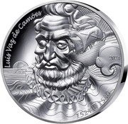 France 20 Euro (Luis Vaz de Camoes) 2024 LUÍS VAZ DE CAMÕES 1524​ 1580 coin reverse