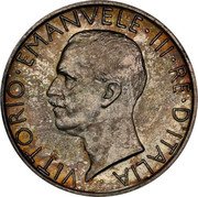 Italy 20 Lire (Victor Emmanuel III Pattern) VITTORIO EMANVELE III RE D'ITALIA coin obverse Italy 20 Lire (Victor Emmanuel III Pattern) VITTORIO EMANVELE III RE D'ITALIA coin obverse