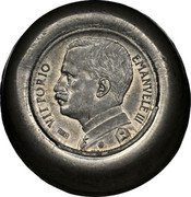 Italy 20 Lire (Victor Emmanuel III Trial Strike) VITTORIO EMANUELE III coin obverse Italy 20 Lire (Victor Emmanuel III Trial Strike) VITTORIO EMANUELE III coin obverse