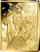 France 200 Euro (Disney The Lion King 30th Anniversary) 2024 coin reverse