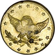 USA 25 Cents (J.A. Garman 54th Pennsylvania Volunteers)  coin reverse USA 25 Cents (J.A. Garman 54th Pennsylvania Volunteers)  coin reverse