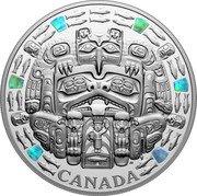 Canada 2500 Dollars (The Dance Screen. The Scream Too) CANADA JH coin reverse Canada 2500 Dollars (The Dance Screen. The Scream Too) CANADA JH coin reverse