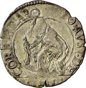 Italy 4 Soldi (Siro d'Autriche prince de Correggio) S IO AVST DE CORR AB coin reverse Italy 4 Soldi (Siro d'Autriche prince de Correggio) S IO AVST DE CORR AB coin reverse