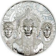 Cook Islands 5 Dollars (Aztec Empire) AZTEC EMPIRE coin reverse Cook Islands 5 Dollars (Aztec Empire) AZTEC EMPIRE coin reverse