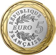 France 5 Euro (Astrological Signs. Aquarius) RÉPUBLIQUE FRANÇAISE EURO 5 2025 coin obverse France 5 Euro (Astrological Signs. Aquarius) RÉPUBLIQUE FRANÇAISE EURO 5 2025 coin obverse