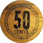 USA 50 Cents City of North Bend. Oregon ND (1933)  50 CENTS coin reverse USA 50 Cents City of North Bend. Oregon ND (1933)  50 CENTS coin reverse