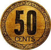 USA 50 Cents Oregon. City of North Bend ND (1933)  50 CENTS coin reverse USA 50 Cents Oregon. City of North Bend ND (1933)  50 CENTS coin reverse