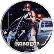 Fiji 50 Cents (Robocop. Police Car. Colored) ROBOCOP TM & © 2024 ORION coin reverse Fiji 50 Cents (Robocop. Police Car. Colored) ROBOCOP TM & © 2024 ORION coin reverse