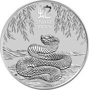 Australia 50 Cents Year of the Snake 2025 P 蛇 SNAKE 2025 P coin reverse Australia 50 Cents Year of the Snake 2025 P 蛇 SNAKE 2025 P coin reverse