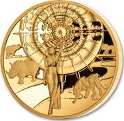 Samoa 500 Dollars (Light of Liberty. Natanya Van Niekerk) NVN coin reverse Samoa 500 Dollars (Light of Liberty. Natanya Van Niekerk) NVN coin reverse