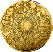 France 500 Euro (Astrological Signs. Astrological Wheel)  coin reverse France 500 Euro (Astrological Signs. Astrological Wheel)  coin reverse