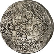 Netherlands 6 Stuivers (Roosschelling) CONCORDIA RES PARVÆ CRESCUNT coin reverse