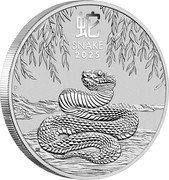 Australia 8 Dollars (Lunar Series. Year of the Snake) 蛇 SNAKE 2025 P coin reverse Australia 8 Dollars (Lunar Series. Year of the Snake) 蛇 SNAKE 2025 P coin reverse
