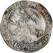 Italy 80 Soldi (Thaler au Lion) FORTITVDO MEA DOMINVS SOLD 80 coin reverse