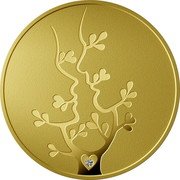 Niue Eight Dollars Tree of Feelings. Diamond 2024 ʟMㅈ Proof  coin reverse Niue Eight Dollars Tree of Feelings. Diamond 2024 ʟMㅈ Proof  coin reverse