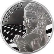Cook Islands One Dollar US Peace Dollar 2019 Proof LIBERTY 2019 coin reverse Cook Islands One Dollar US Peace Dollar 2019 Proof LIBERTY 2019 coin reverse