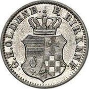 Germany 1/2 Silbergroschen 1858 B KM# 17 Birkenfeld / Countship / Regular Coinage coin obverse