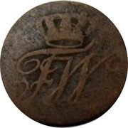 Germany 1/4 Stüber (2-1/2 Witten) 1803 A KM# 272 Principality / Regular Coinage coin obverse Germany 1/4 Stüber (2-1/2 Witten) 1803 A KM# 272 Principality / Regular Coinage coin obverse