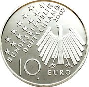 Germany 10 Euro 2003 A Proof KM# 226 Euro Coinage coin obverse