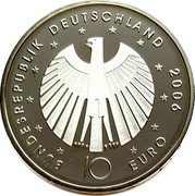 Germany 10 Euro KM# 249 Euro Coinage coin obverse