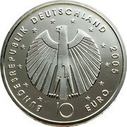 Germany 10 Euro KM# 243 Euro Coinage coin obverse