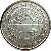 Germany 10 Euro KM# 243 Euro Coinage coin reverse