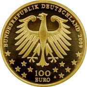 Germany 100 Euro 2009 A KM# 278 Euro Coinage coin obverse