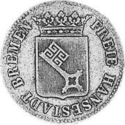 Germany 12 Grote (1/6 Thaler) 1846 KM# 232 Bremen / Free City / Regular Coinage coin obverse